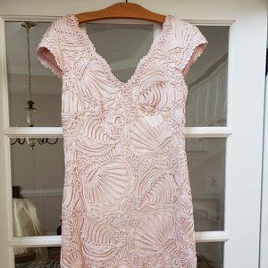 Tadashi Shoji embroidered dress